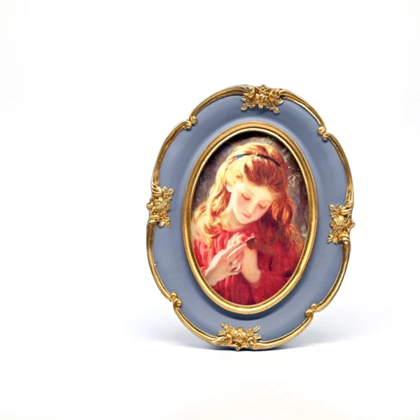 Premium Grey Photo Frame 10*15 cm | Raisin, MDF, Glass & Metal Picture Frame | Tabletop & Wall Mount | Modern Decorative Frame for Home & Office